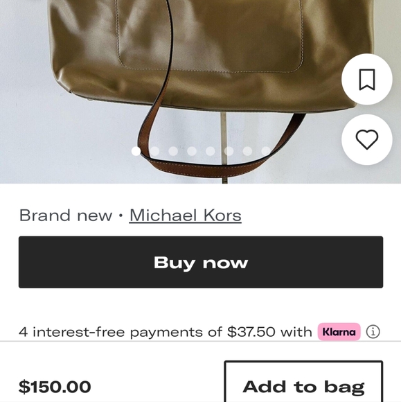 MICHAEL Michael Kors Handbags - NWOT Michael Kors Large shoulder bag